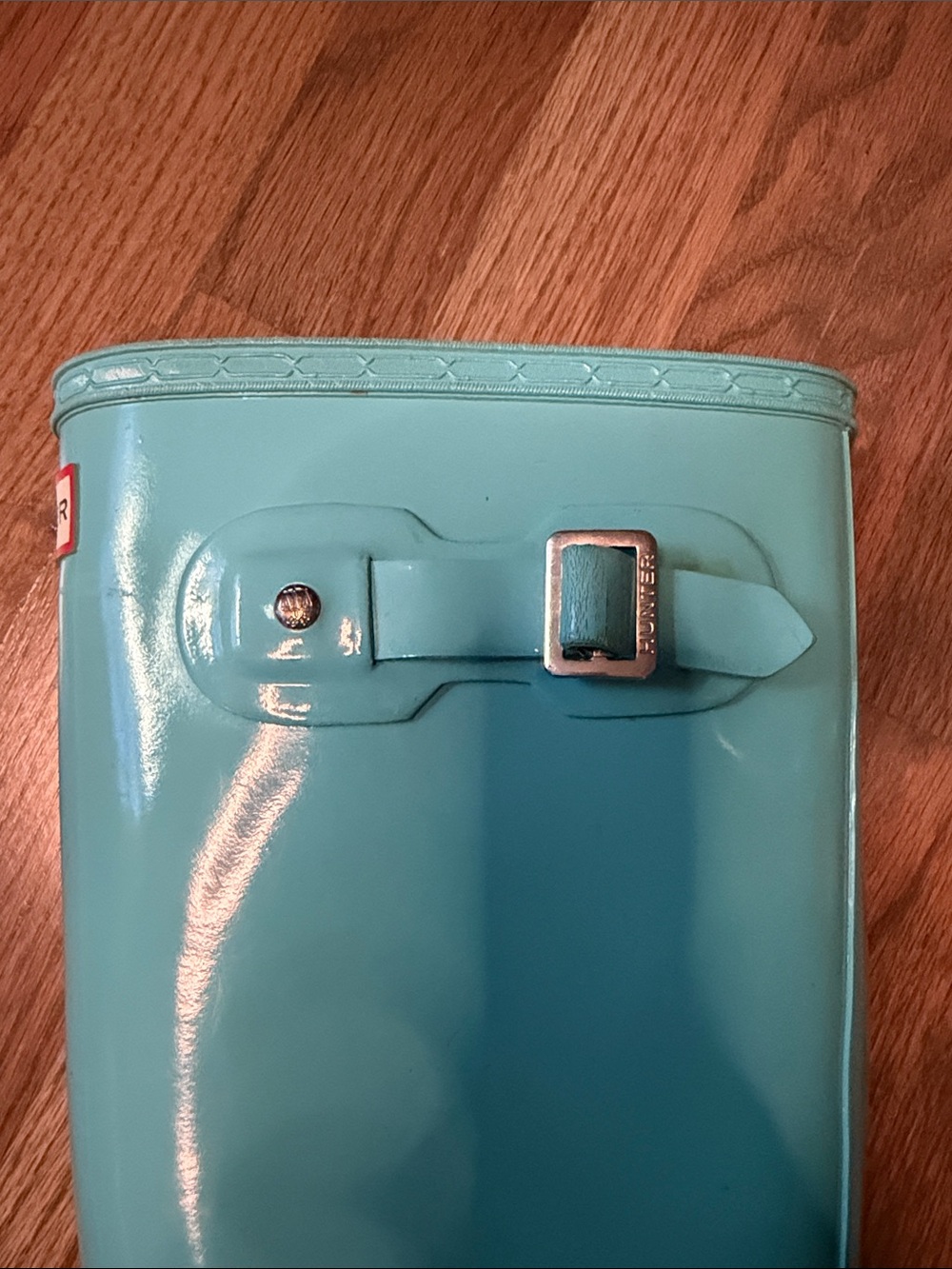 Hunter Tall Rain Boots - RARE Tiffany Blue - Picture 7 of 12
